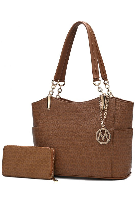 MKF Collection Savannah  Tote Bag and Wallet